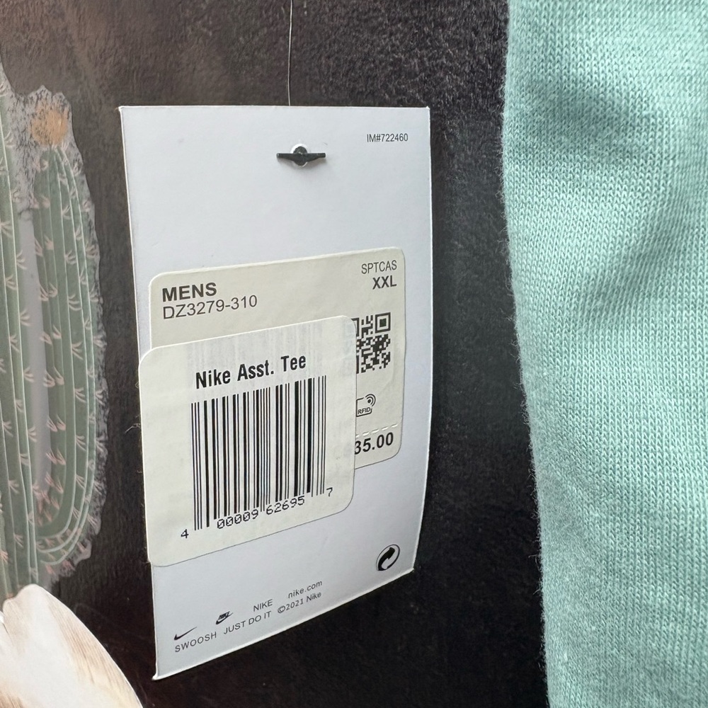 NIKE Men's Sportswear Futura Tee 2 - Mineral - Picture 11 of 14